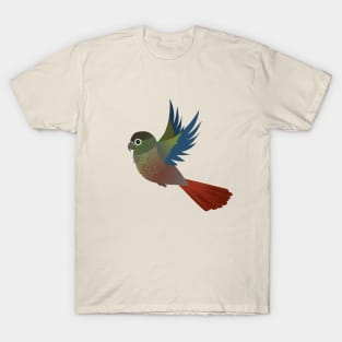 Flying Green-cheeked conure T-Shirt